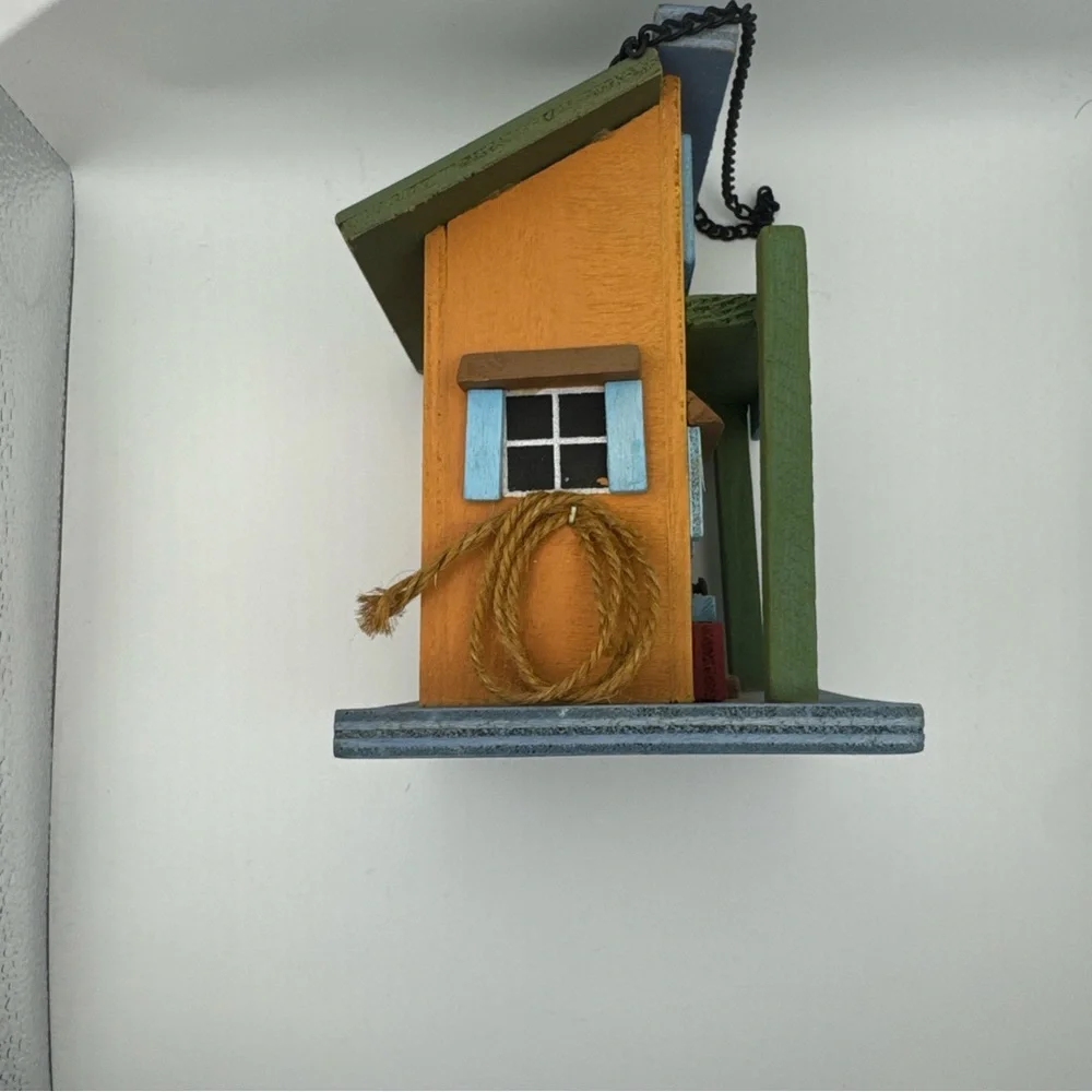 Wooden Gas Station Birdhouse